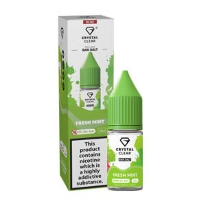 FRESH MINT 10ML NIC SALT CRYSTAL CLEAR BAR