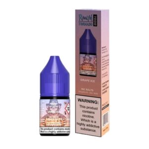 GRAPE ICE 10ML NIC SALT R AND M TORNADO 7000