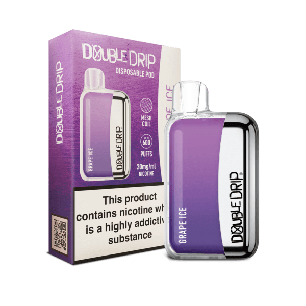 DOUBLE DRIP 600 DISPOSABLE VAPE KIT 20MG - Image 8