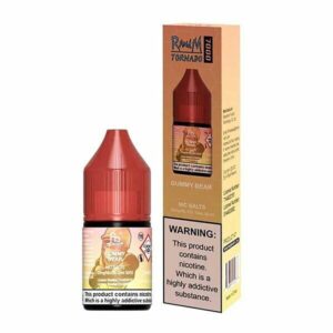 GUMMY BEAR 10ML NIC SALT R AND M TORNADO 7000
