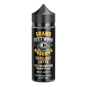 HAZELNUT LATTE 100ML E LIQUID GRAND RESERVE CUTTWOOD