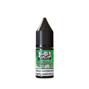 KIWI GUAVA PASSION FRUIT 10ML NIC SALT FRESH BAR SALTS BY PUKKA PACK OF 10