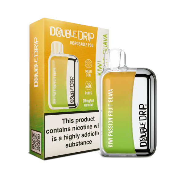 DOUBLE DRIP 600 DISPOSABLE VAPE KIT 20MG - Image 9
