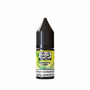 LEMON & LIME 10ML NIC SALT FRESH BAR SALTS BY PUKKA PACK OF 10