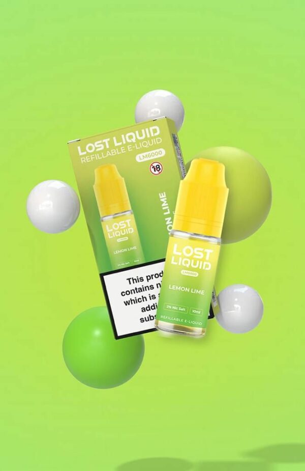 LEMON LIME 10ML NIC SALT LOST LIQUID