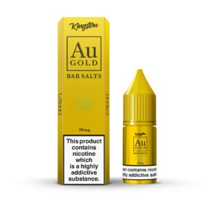 LEMON LIME AU GOLD BAR SALTS 10ML NIC SALTS BY KINGSTON
