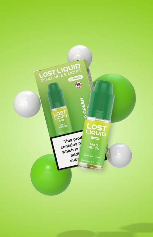MAD GREEN 10ML NIC SALT LOST LIQUID