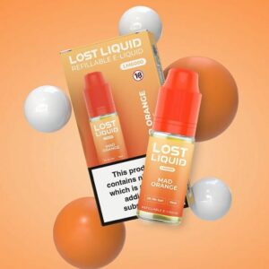 MAD ORANGE 10ML NIC SALT LOST LIQUID