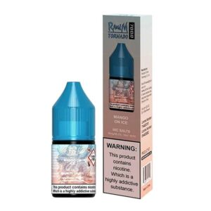 MANGO ON ICE 10ML NIC SALT R AND M TORNADO 7000