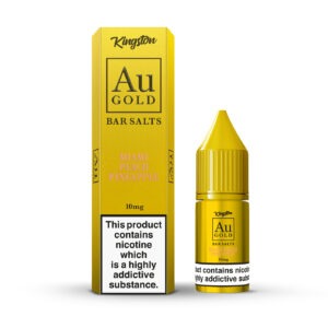 MIAMI PEACH PINEAPPLE AU GOLD BAR SALTS 10ML NIC SALTS BY KINGSTON