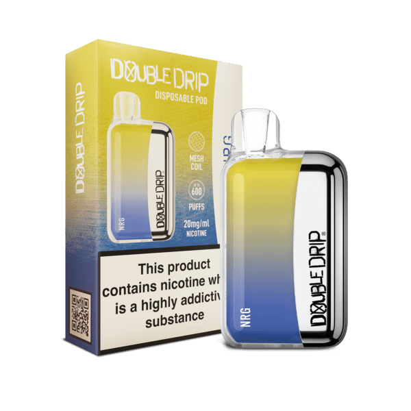 DOUBLE DRIP 600 DISPOSABLE VAPE KIT 20MG - Image 12