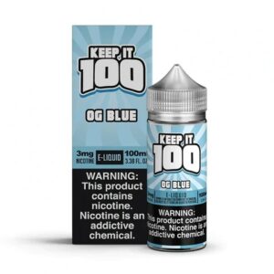 OG BLUE 100ML E-LIQUID KEEP IT 100