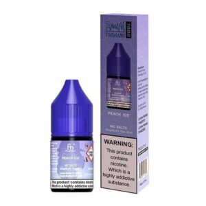 PEACH ICE 10ML NIC SALT R AND M TORNADO 7000