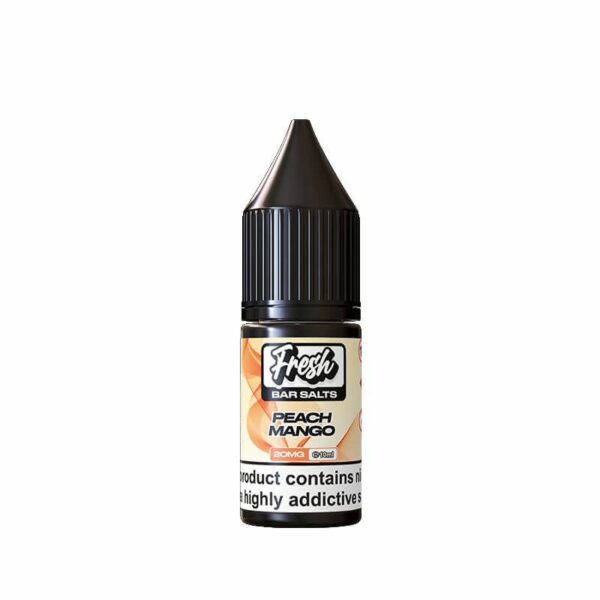 PEACH MANGO 10ML NIC SALT FRESH BAR SALTS BY PUKKA PACK OF 10