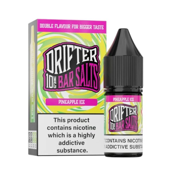 PINEAPPLE ICE 10ML NIC SALT DRIFTER BAR SALTS
