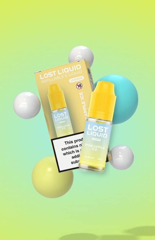 PINEAPPLE ICE 10ML NIC SALT LOST LIQUID