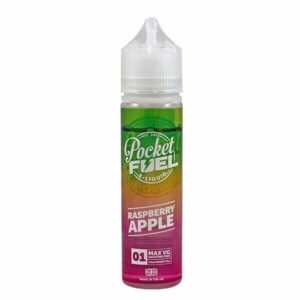 RASPBERRY APPLE 01 50ML E LIQUID POCKET FUEL
