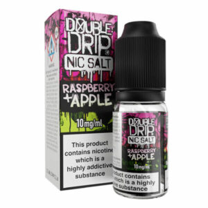 RASPBERRY & APPLE NIC SALT 10ML DOUBLE DRIP