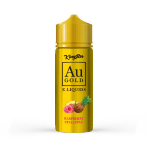 RASPBERRY PINEAPPLE AU GOLD 100ML E LIQUID KINGSTON