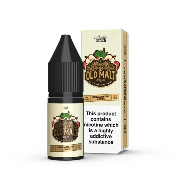 STRAWBERRY APPLE 10ML NIC SALT OLD MALT