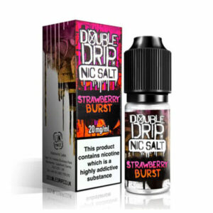 STRAWBERRY BURST NIC SALT 10ML DOUBLE DRIP