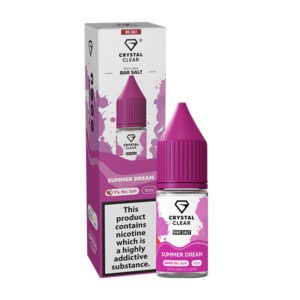 SUMMER DREAM 10ML NIC SALT CRYSTAL CLEAR BAR