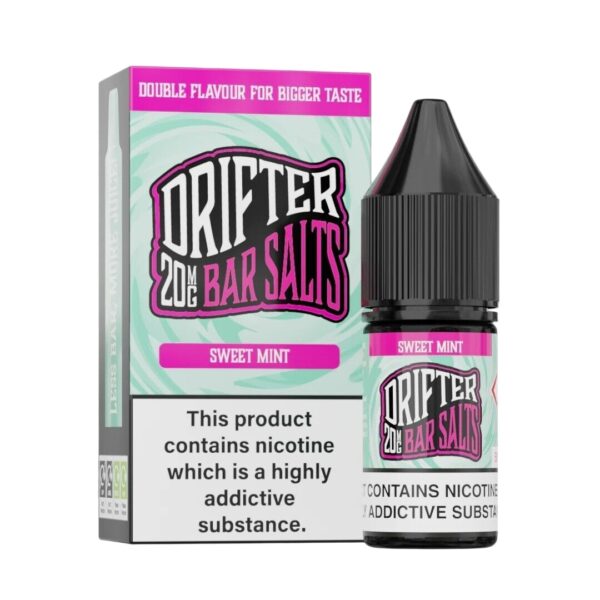 SWEET MINT 10ML NIC SALT DRIFTER BAR SALTS