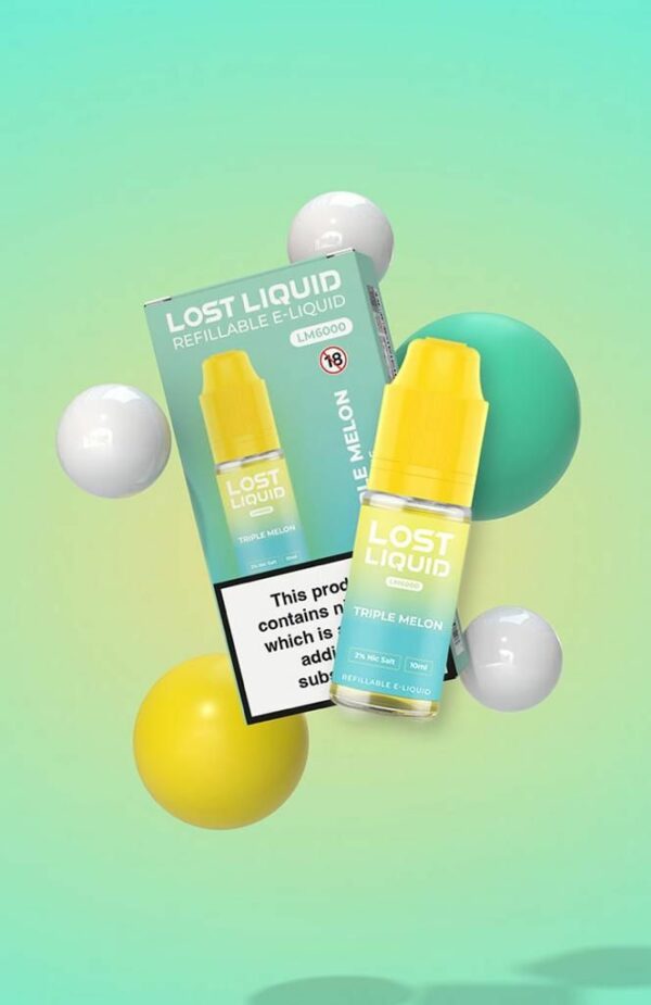 TRIPLE MELON 10ML NIC SALT LOST LIQUID