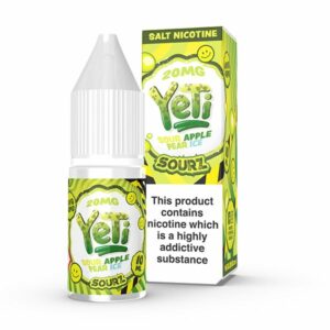 APPLE PEAR ICE SOURZ 10ML NIC SALT YETI