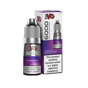 BERRYLICIOUS BLAST 10ML NIC SALT IVG 6000