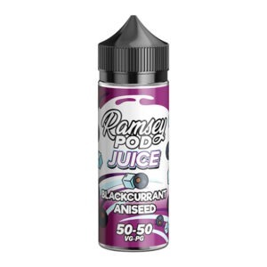 BLACKCURRANT ANISEED 100ML E LIQUID RAMSEY POD JUICE