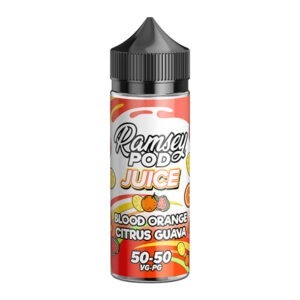 BLOOD ORANGE CITRUS GUAVA 100ML E LIQUID RAMSEY POD JUICE