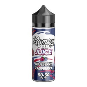 BLUEBERRY RASPBERRY 100ML E LIQUID RAMSEY POD JUICE