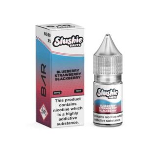 BLUEBERRY STRAWBERRY BLACKBERRY 10ML NIC SALT SLUSHIE BAR SALTS