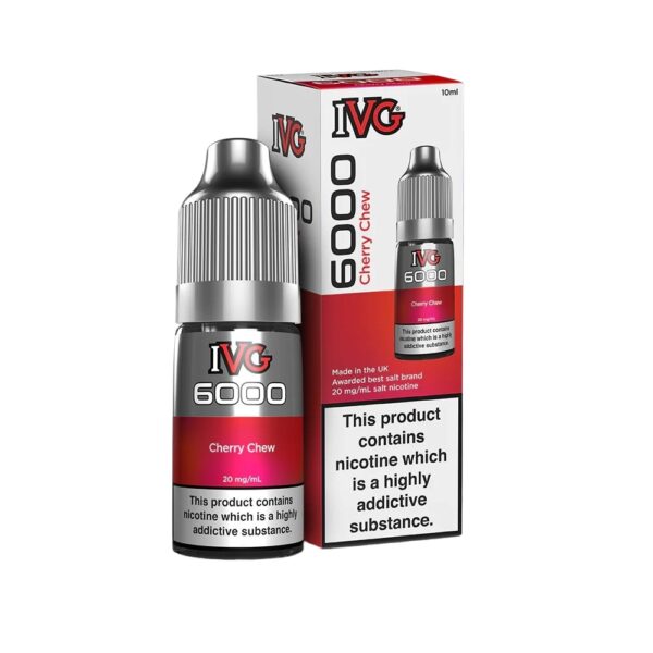 CHERRY CHEW 10ML NIC SALT IVG 6000