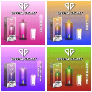 CRYSTAL GALAXY 10000 DISPOSABLE VAPE KIT 0MG