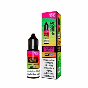 DOUBLE APPLE 10ML NIC SALT VAPES BARS GHOST
