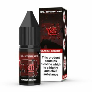 GLACIER CHERRY BAR SALTS 10ML NIC SALT YETI 3K