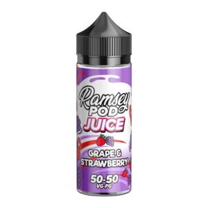 GRAPE & STRAWBERRY 100ML E LIQUID RAMSEY POD JUICE
