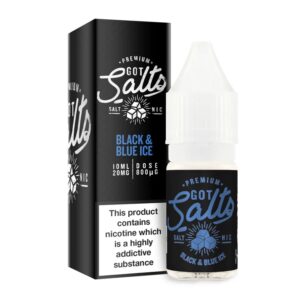BLACK & BLUE ICE 10ML NIC SALT GOT SALTS