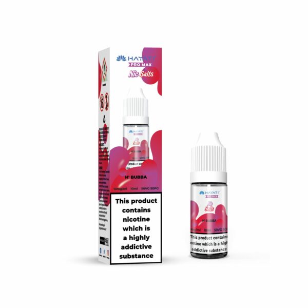 H' BUBBA 10ML NIC SALT HAYATI PRO MAX