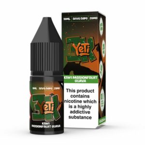 KIWI PASSIONFRUIT GUAVA BAR SALTS 10ML NIC SALT YETI 3K