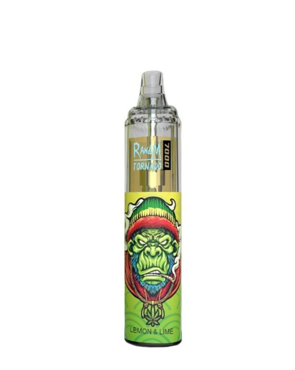 R AND M TORNADO 7000 DISPOSABLE VAPE KIT 20MG - Image 4