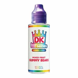 MIXED FRUIT GUMMY BEARS 100ML E LIQUID DONUT KING BAR SERIES