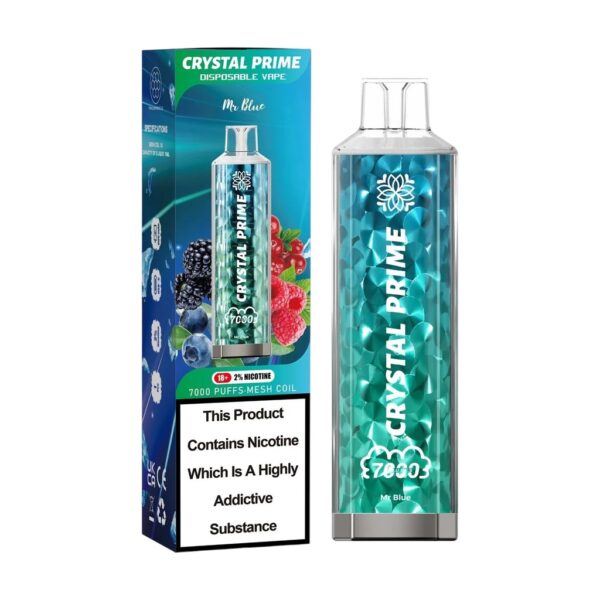 CRYSTAL PRIME 7000 DISPOSABLE VAPE KIT 20MG - Image 27