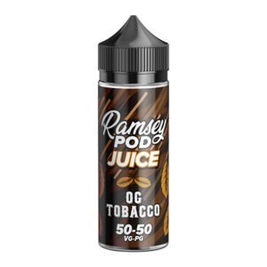 OG TOBACCO 100ML E LIQUID RAMSEY POD JUICE