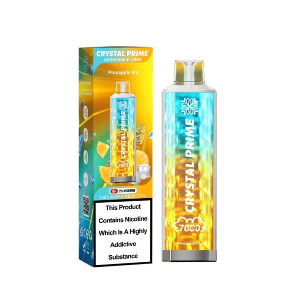 CRYSTAL PRIME 7000 DISPOSABLE VAPE KIT 20MG - Image 28