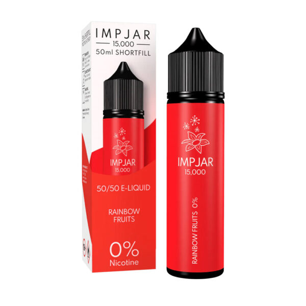 RAINBOW FRUITS 50ML E LIQUID IMP JAR