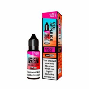 RED APPLE ICE 10ML NIC SALT VAPES BARS GHOST