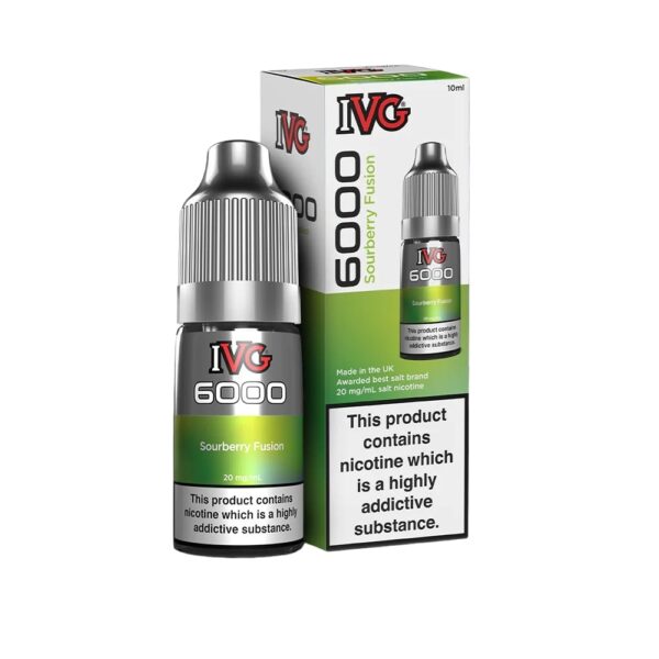 SOURBERRY FUSION 10ML NIC SALT IVG 6000